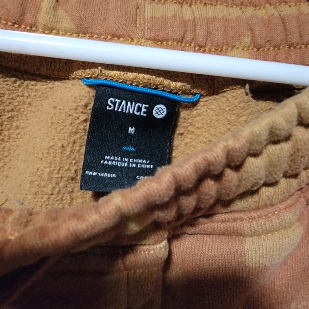 Stance Tan Patterned Men's Sweatpants - Picture 4 of 7